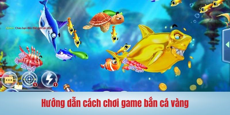 Hướng dẫn cách chơi game bắn cá vàng